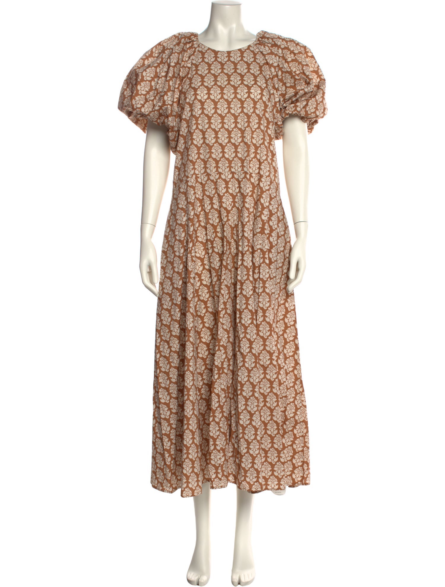 RHODE Floral Print Long Dress