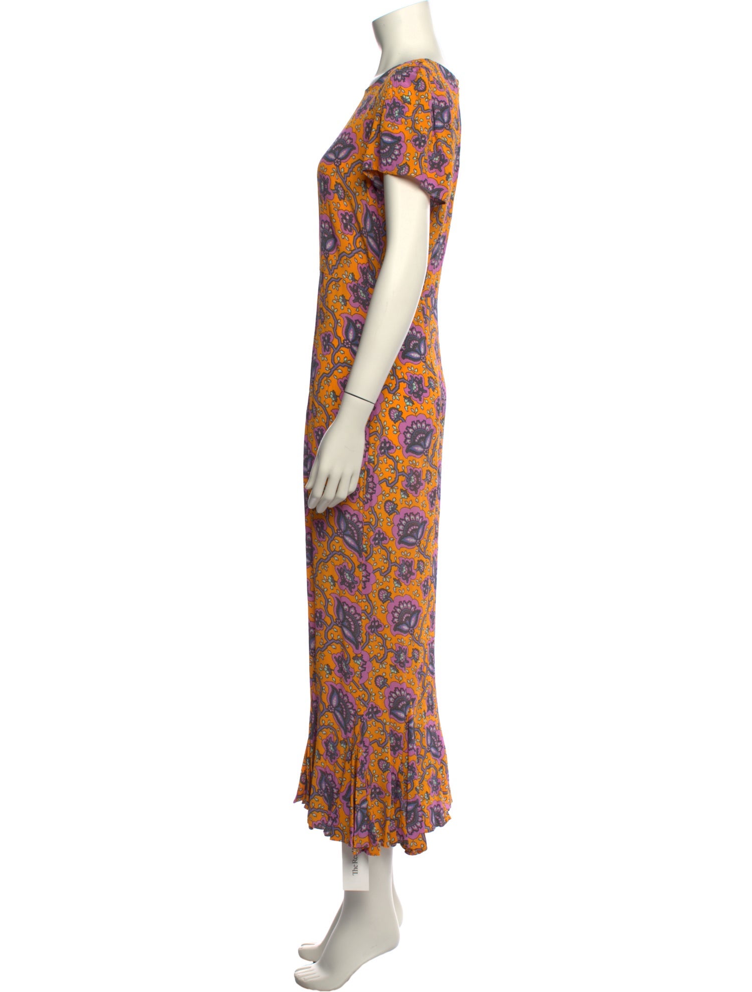 RHODE Floral Print Long Dress