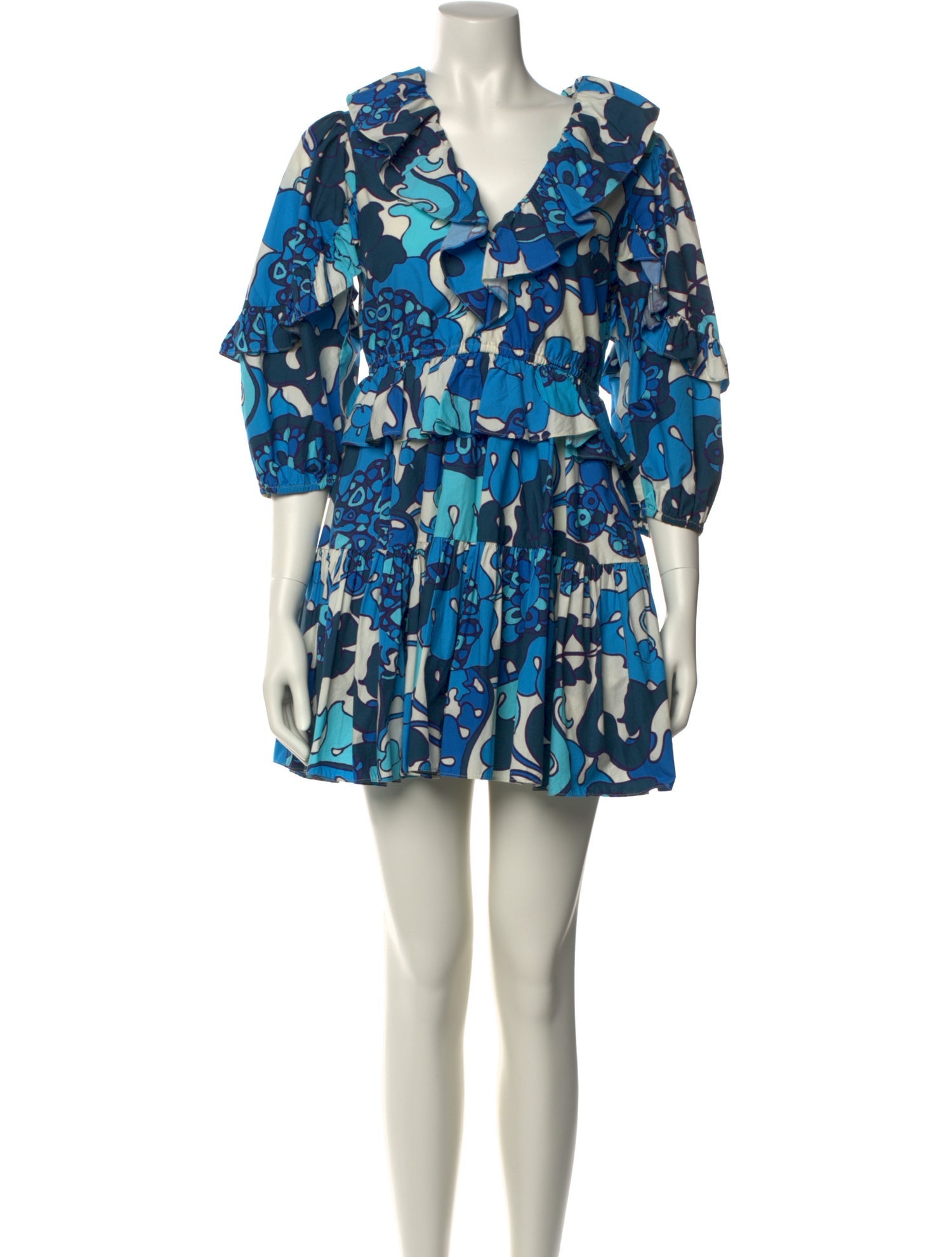 RHODE Printed Mini Dress