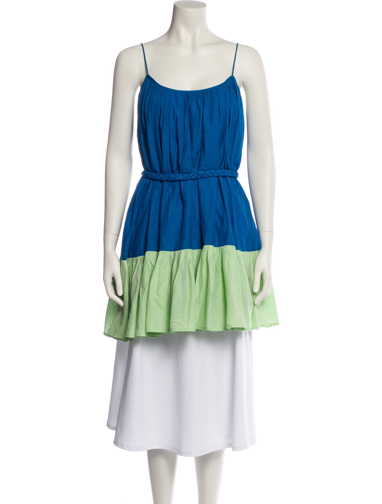 RHODE Scoop Neck Mini Dress