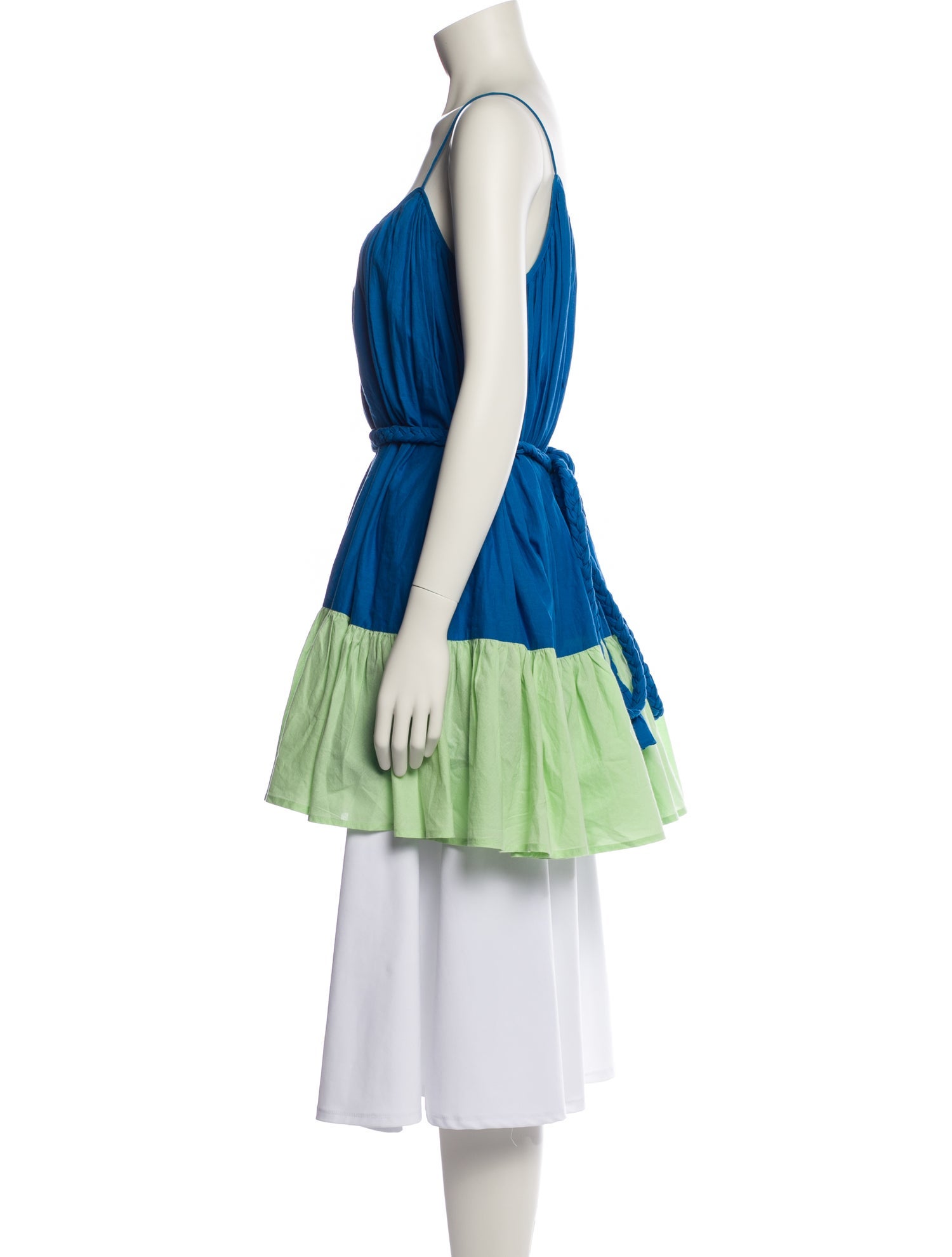 RHODE Scoop Neck Mini Dress