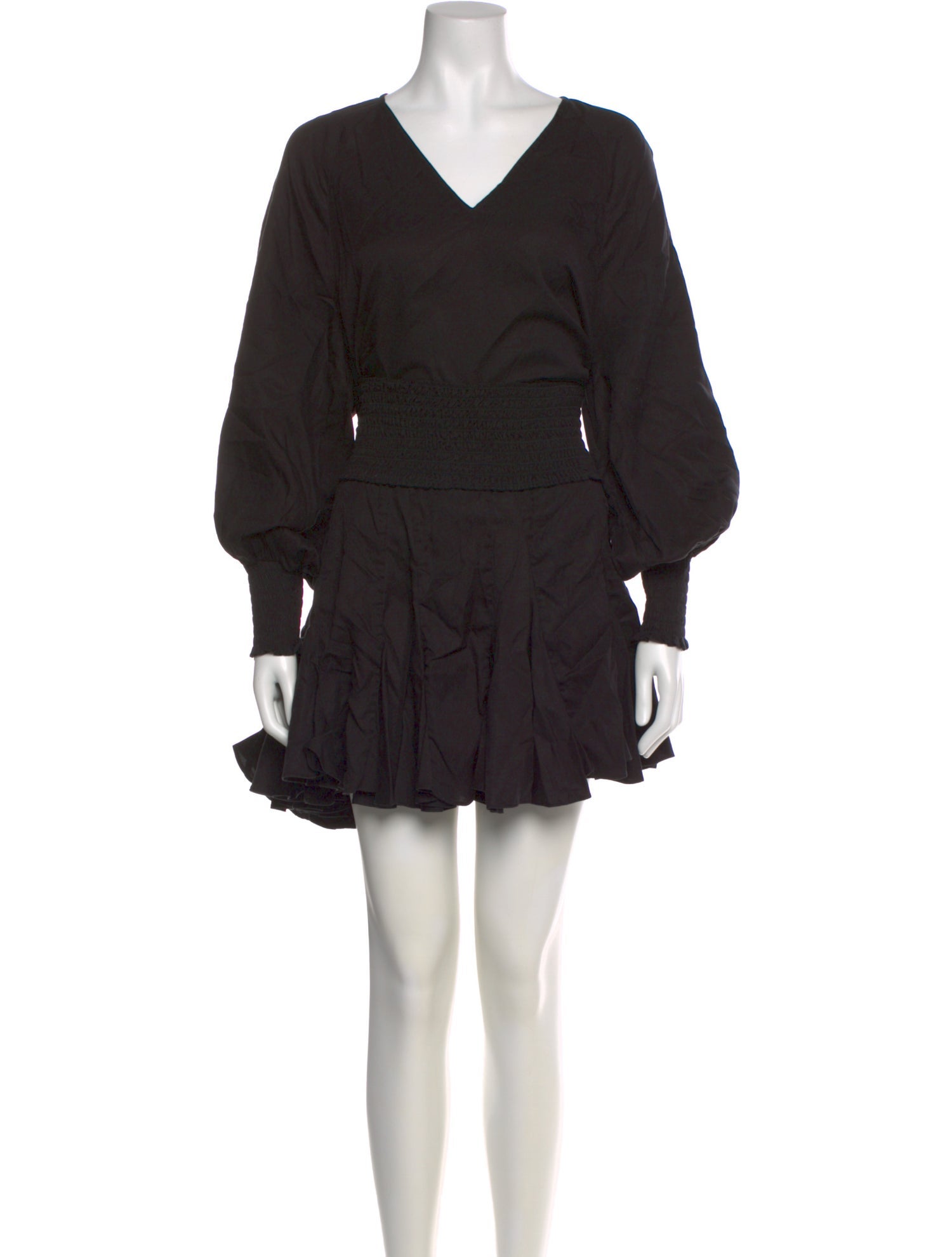 RHODE V-Neck Mini Dress