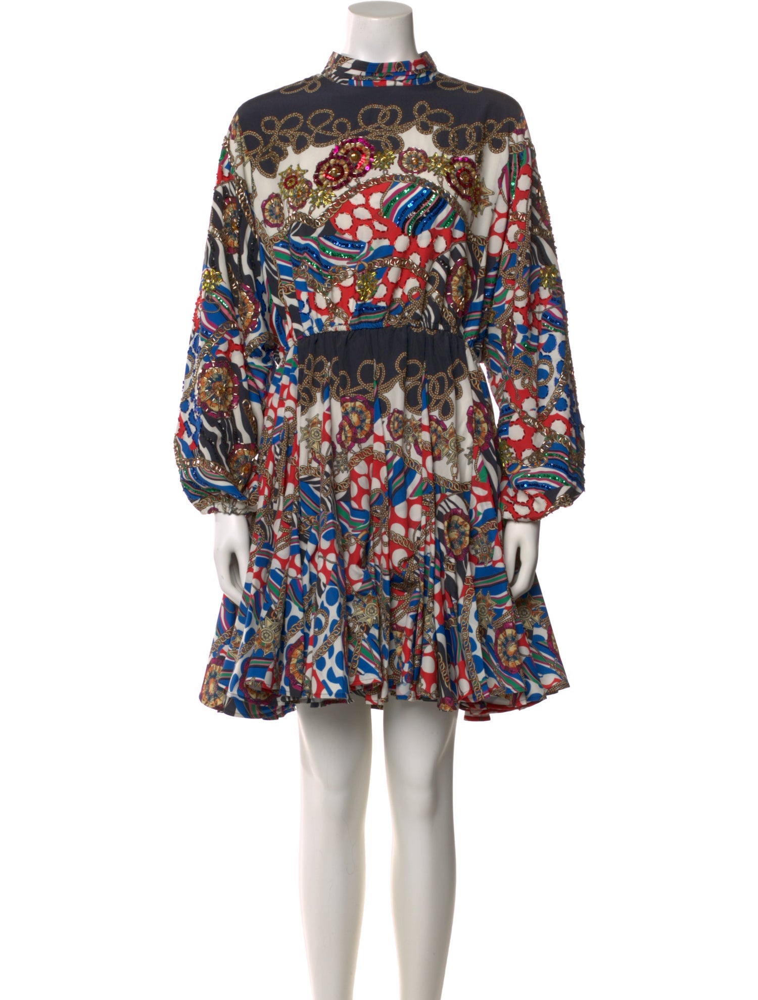 RHODE Printed Mini Dress