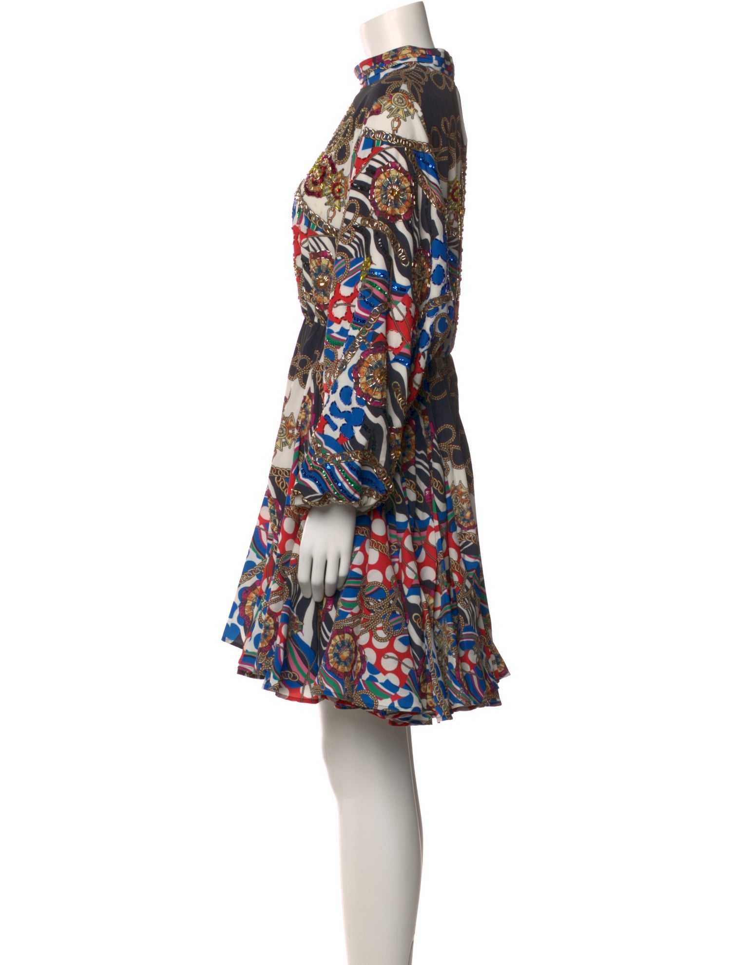 RHODE Printed Mini Dress