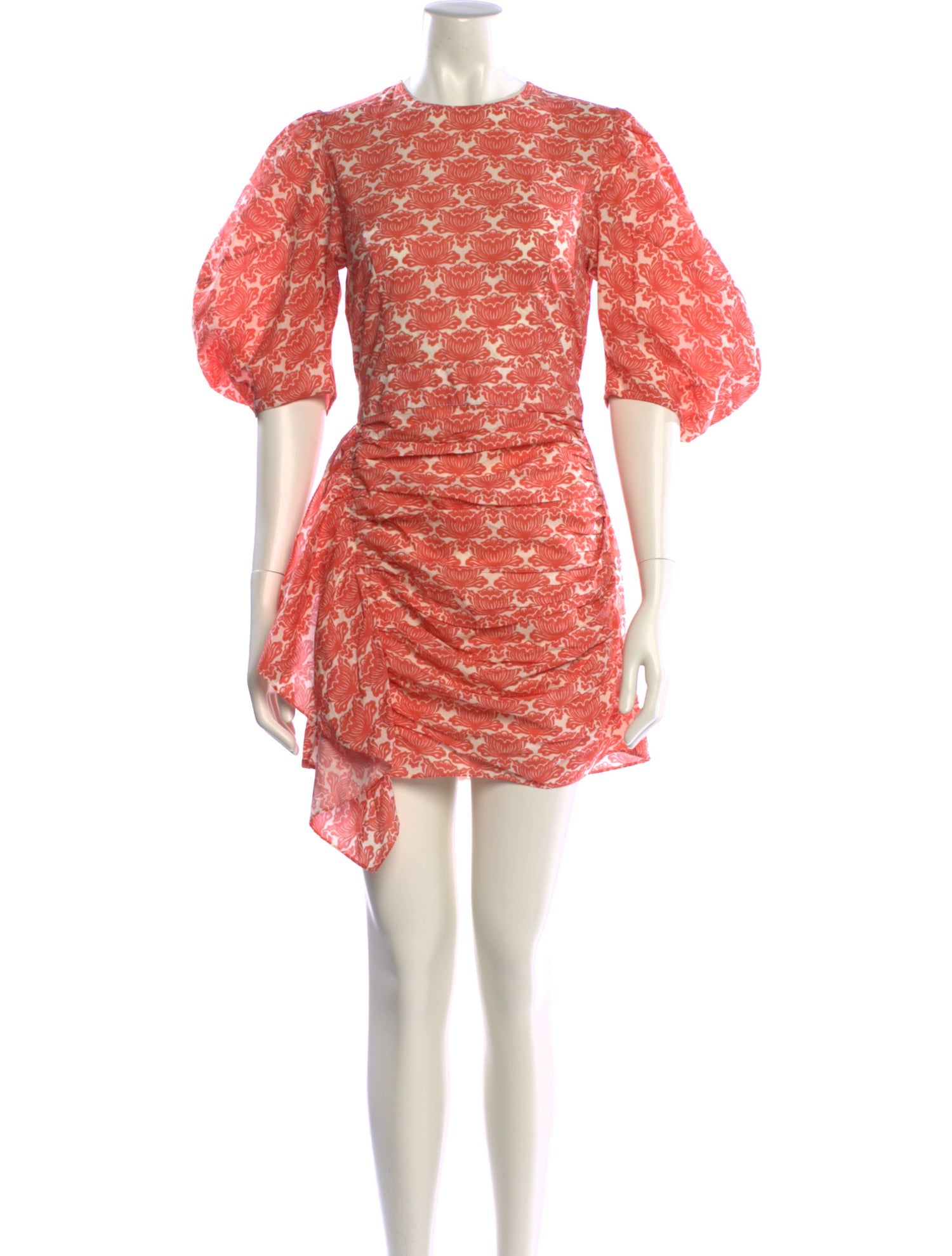 RHODE Lace Pattern Mini Dress