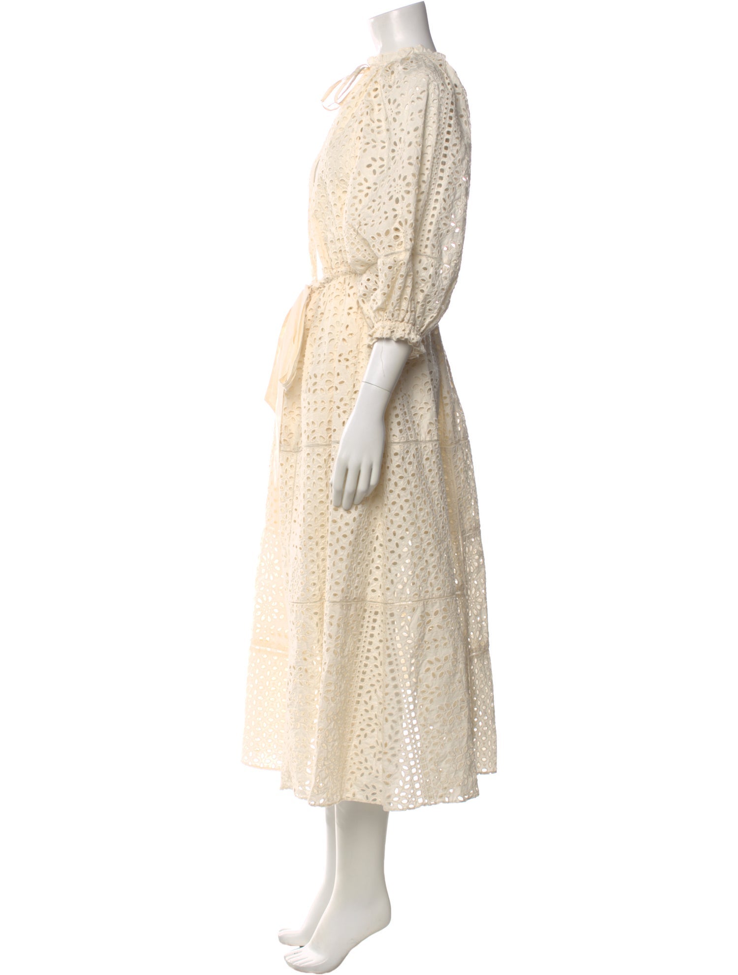 RHODE Printed Long Dress