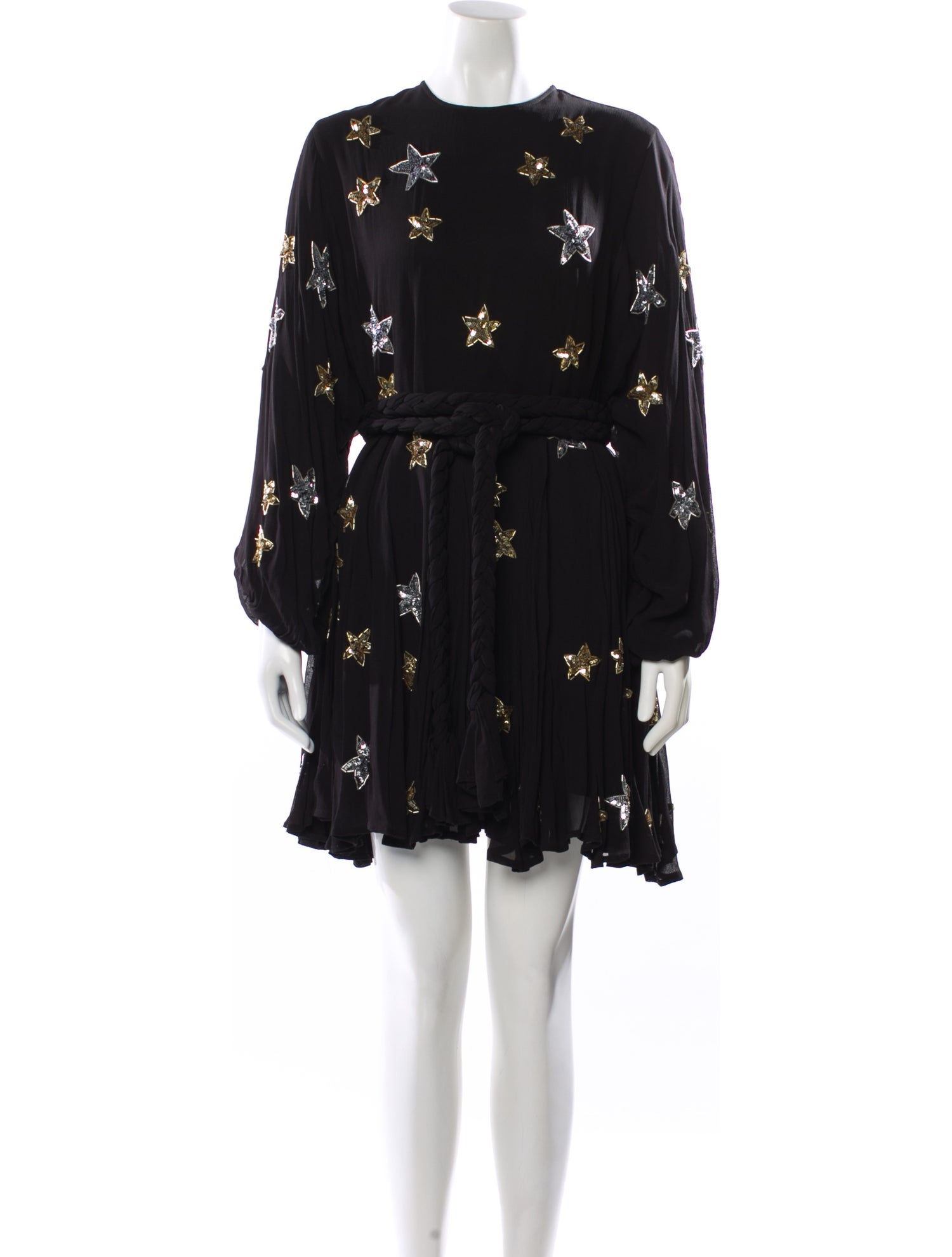 RHODE Floral Print Mini Dress