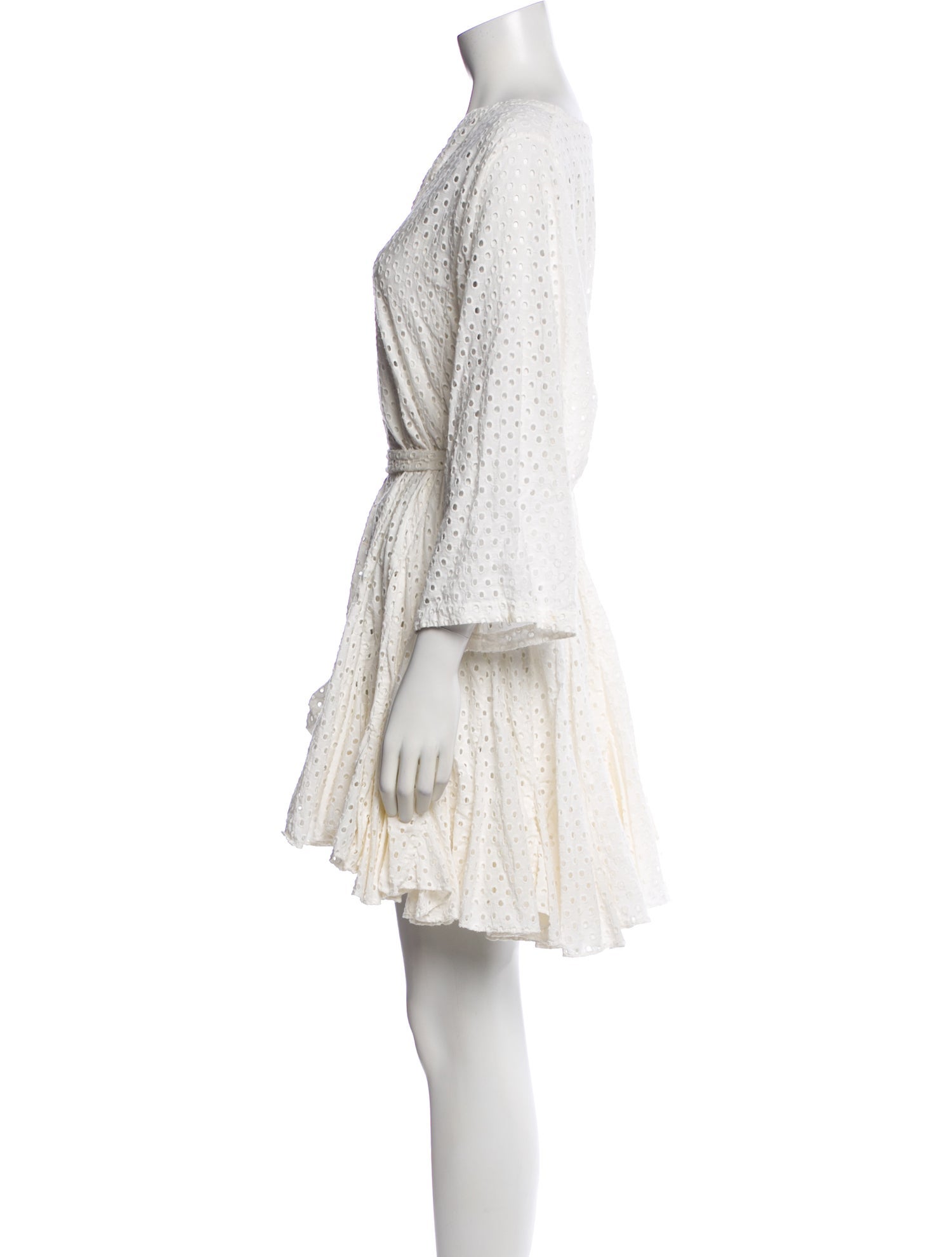 RHODE V-Neck Mini Dress