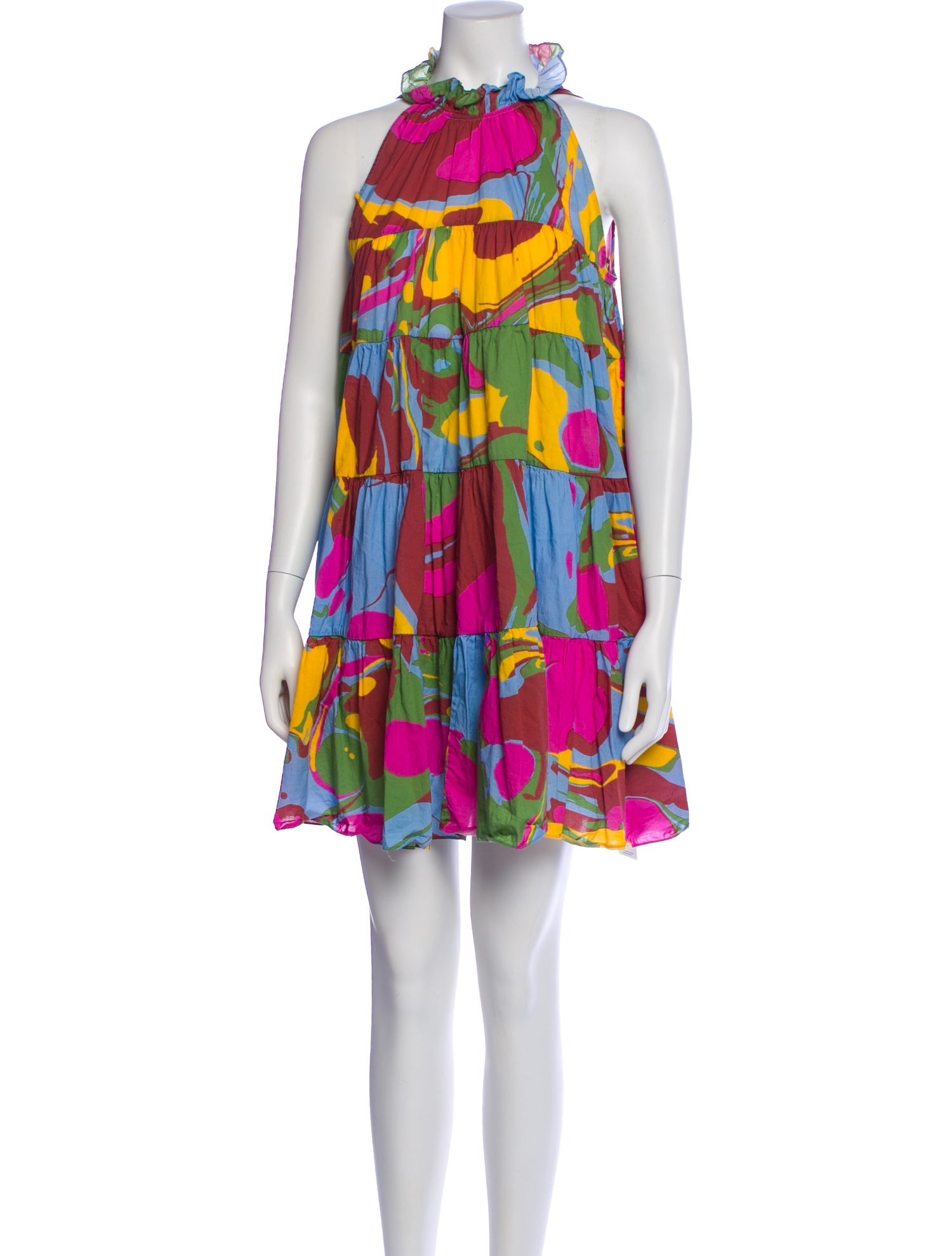 RHODE Printed Mini Dress