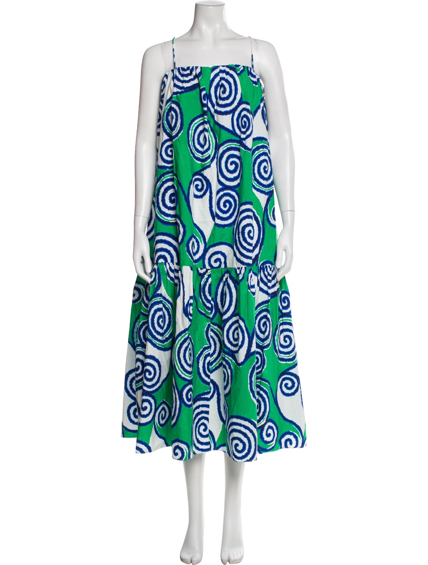 RHODE Printed Long Dress