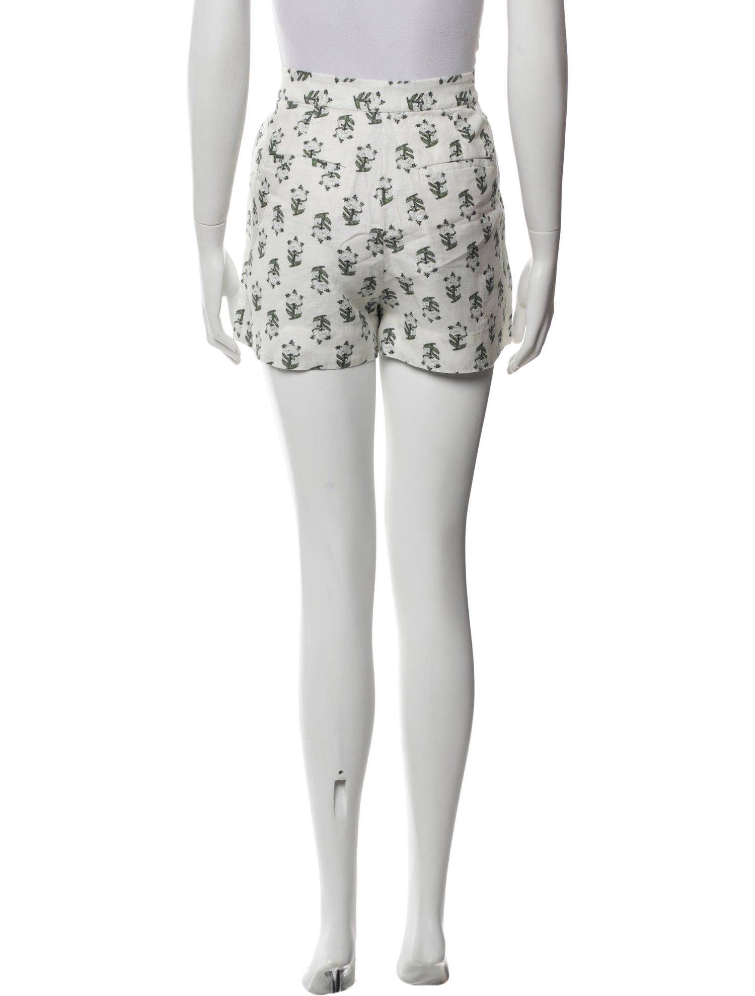 RHODE Linen Mini Shorts