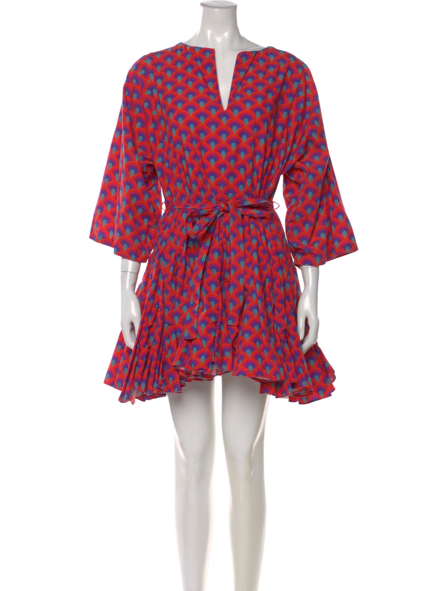 RHODE Printed Mini Dress