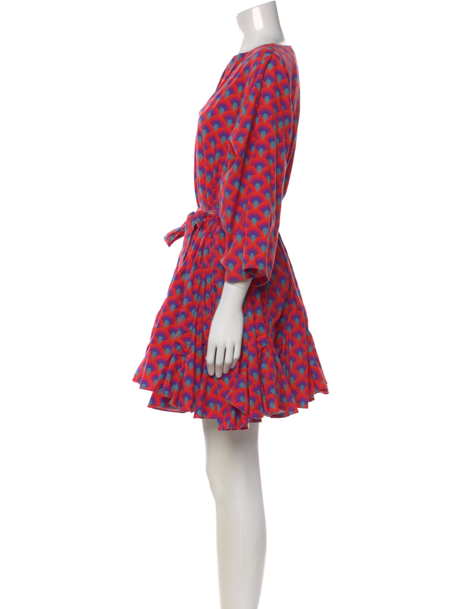 RHODE Printed Mini Dress