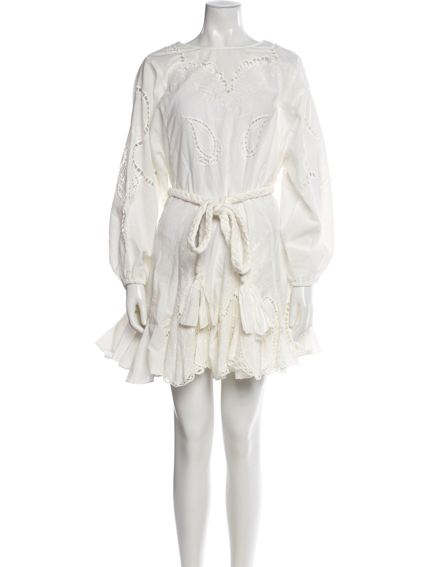 RHODE Scoop Neck Mini Dress