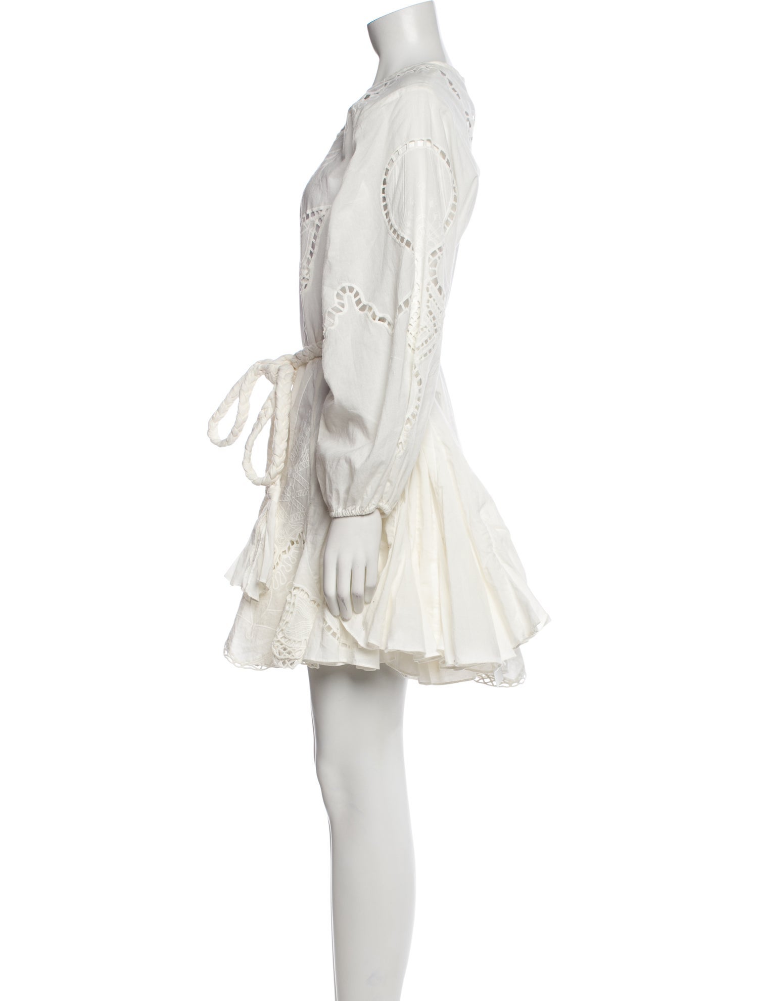 RHODE Scoop Neck Mini Dress