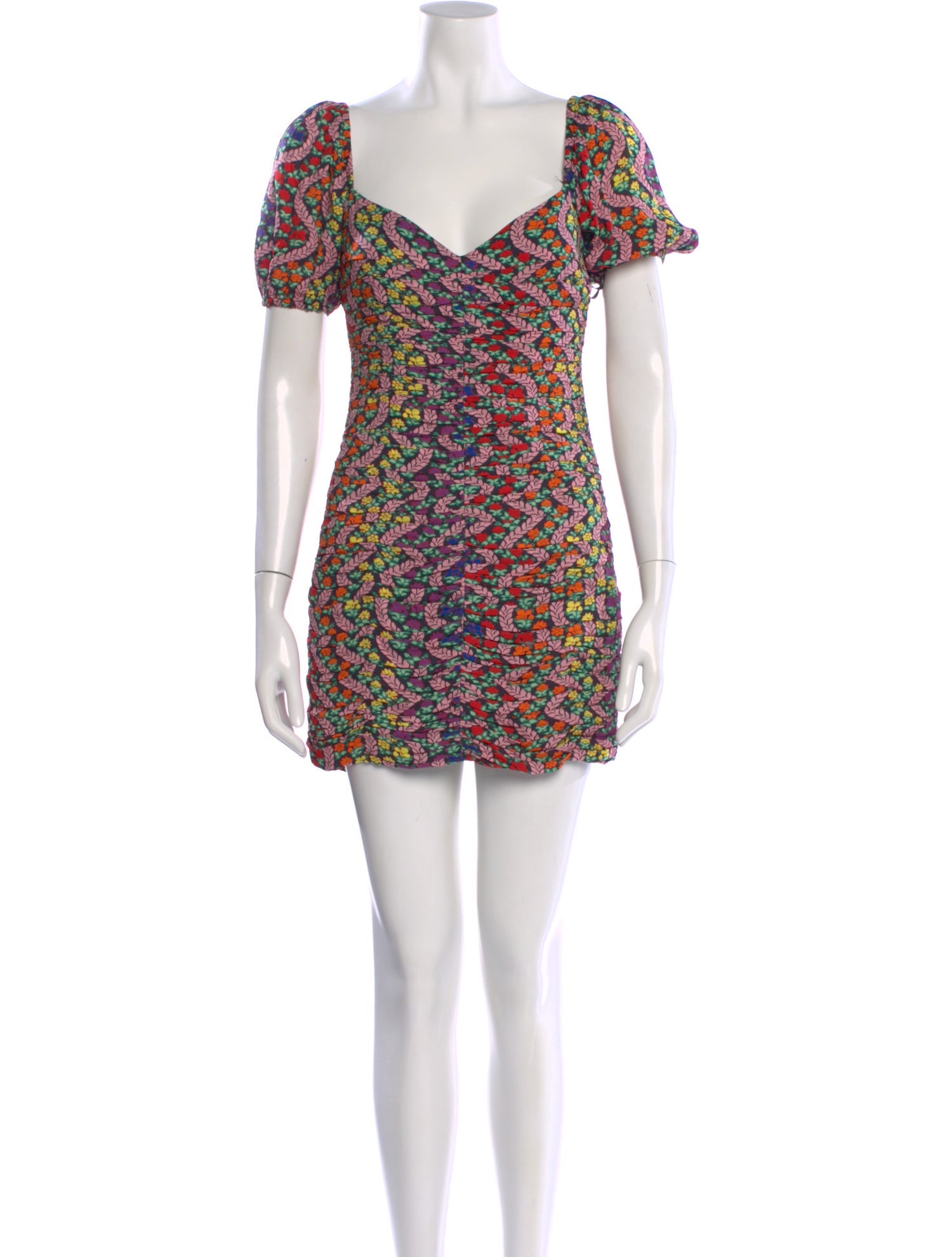 RHODE Printed Mini Dress