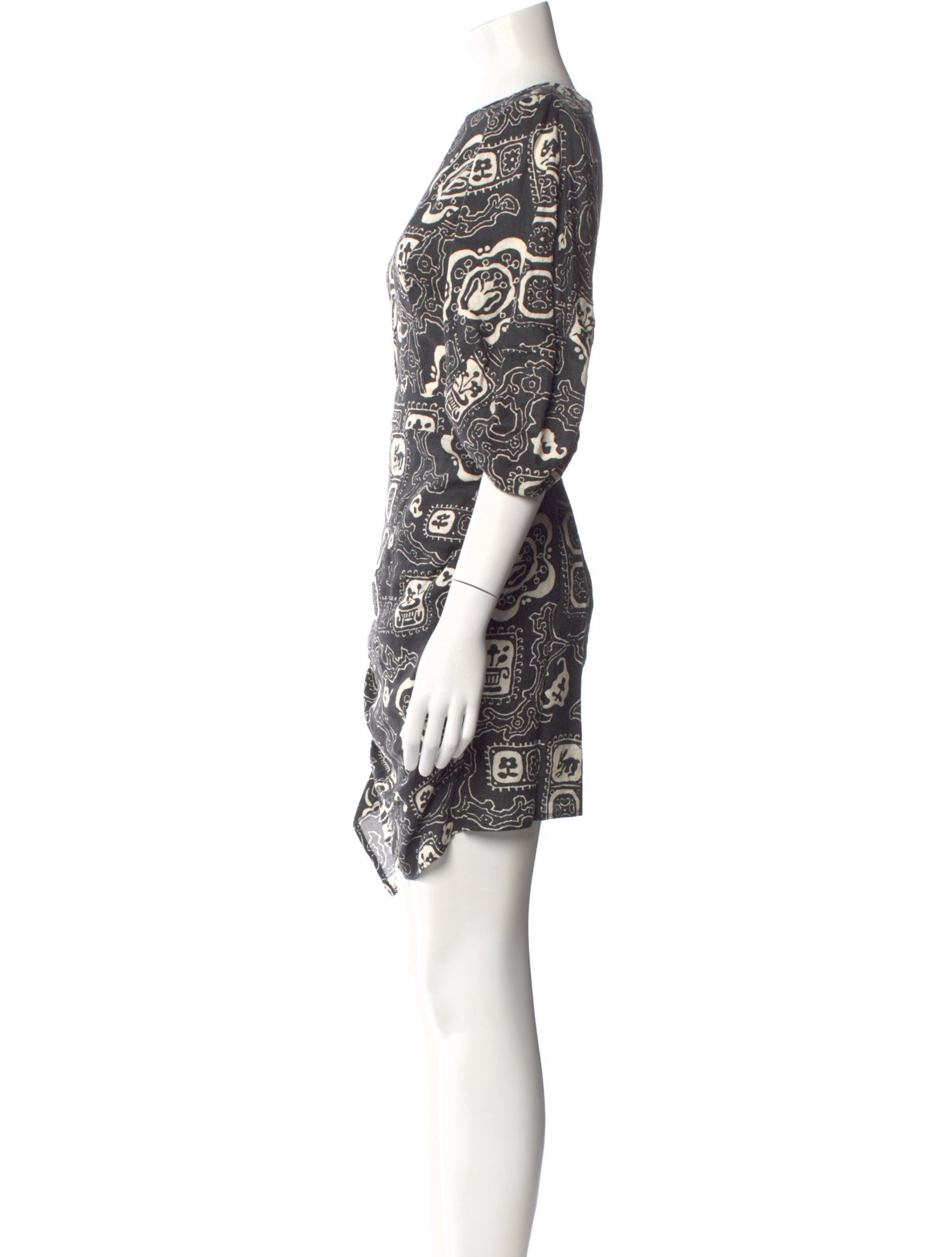 RHODE Linen Mini Dress