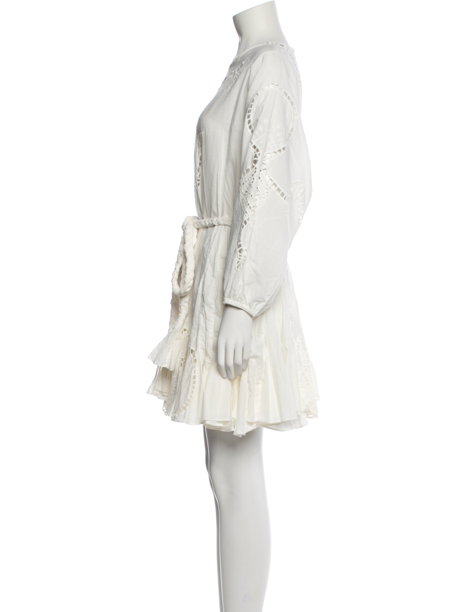 RHODE Scoop Neck Mini Dress