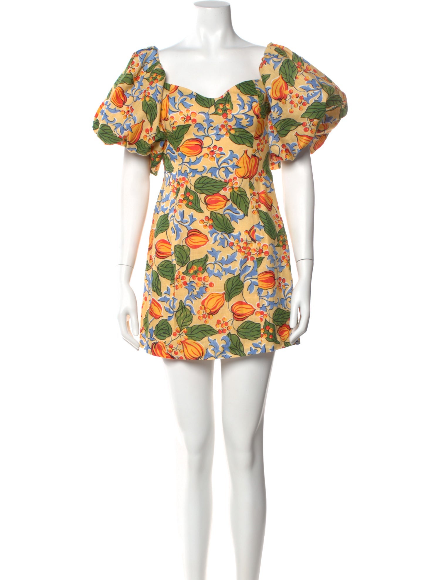 RHODE Linen Mini Dress