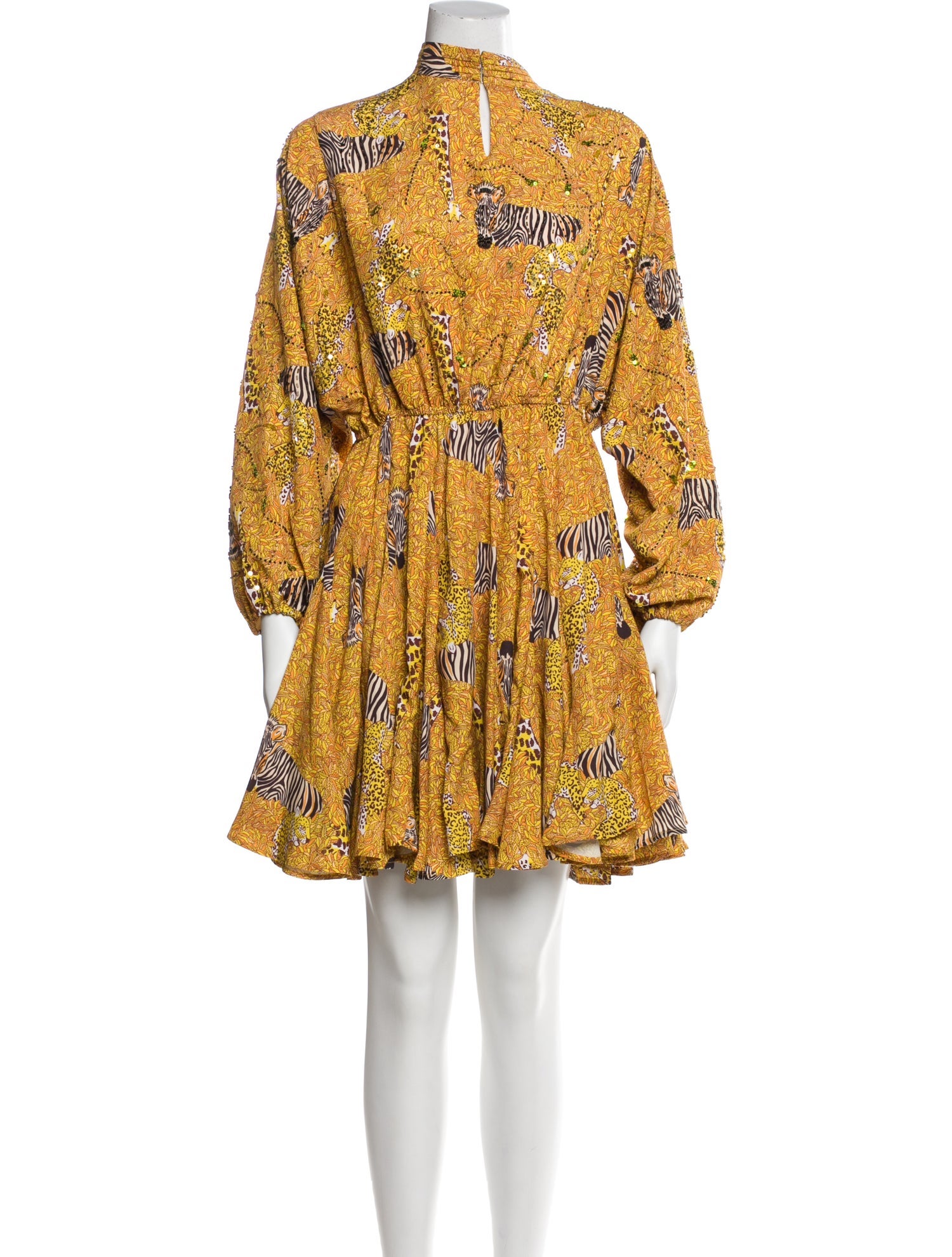 RHODE Paisley Print Mini Dress w/ Tags