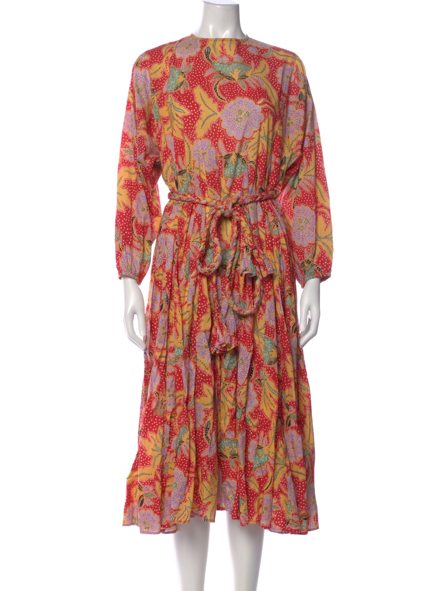 RHODE Paisley Print Long Dress