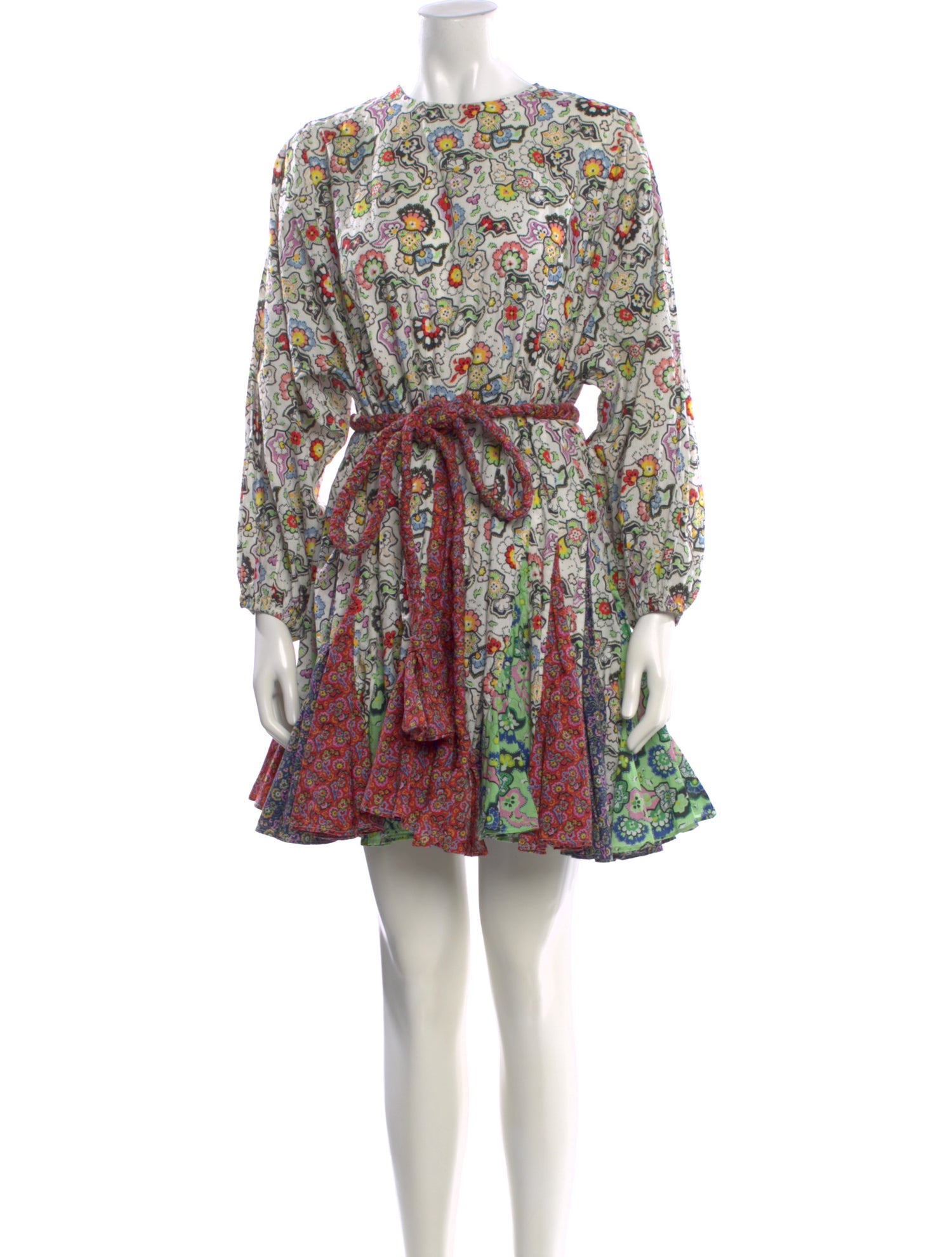 RHODE Paisley Print Mini Dress