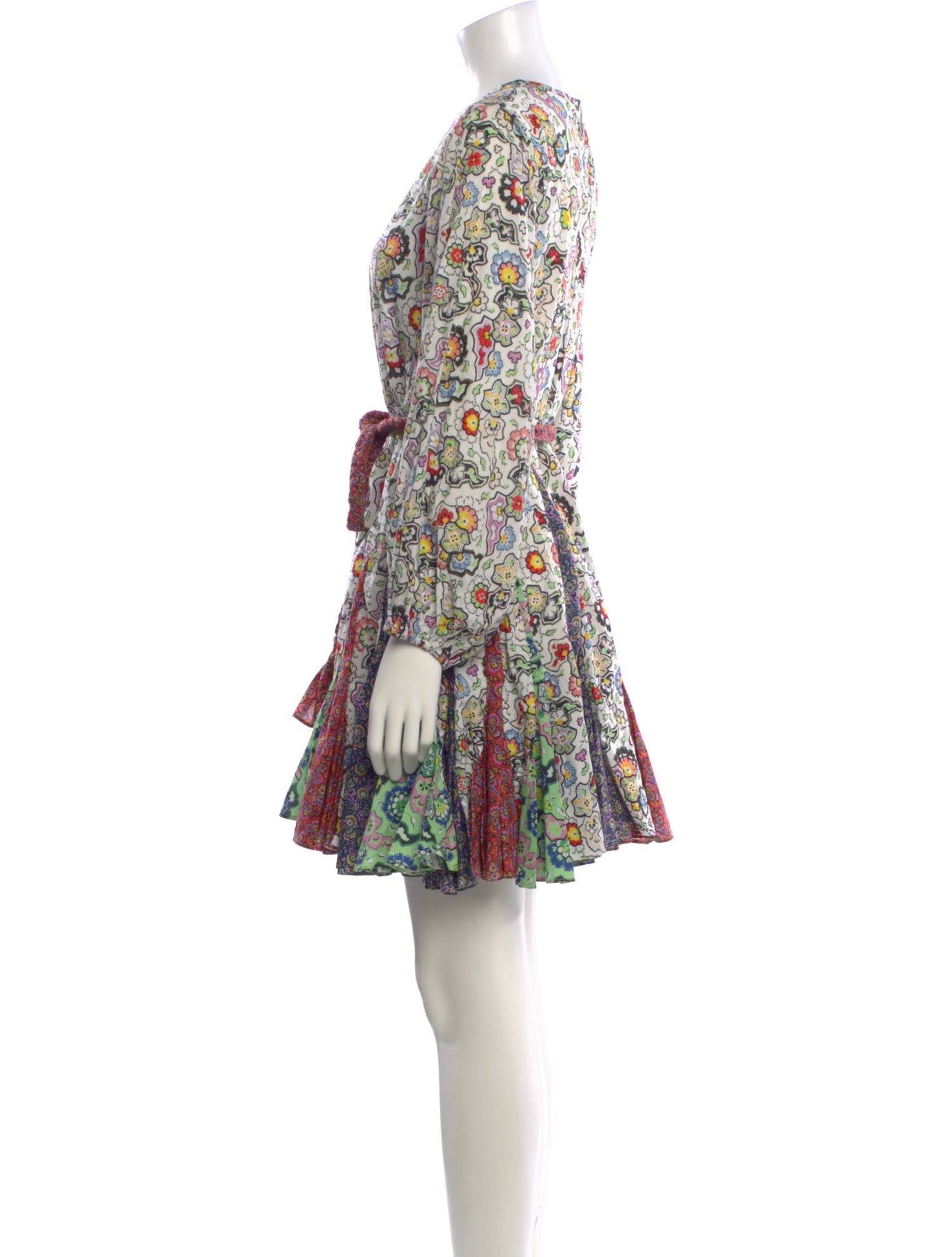 RHODE Paisley Print Mini Dress