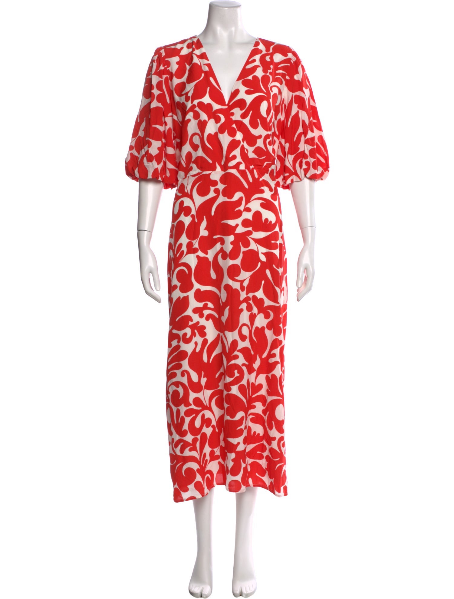 RHODE Printed Long Dress w/ Tags