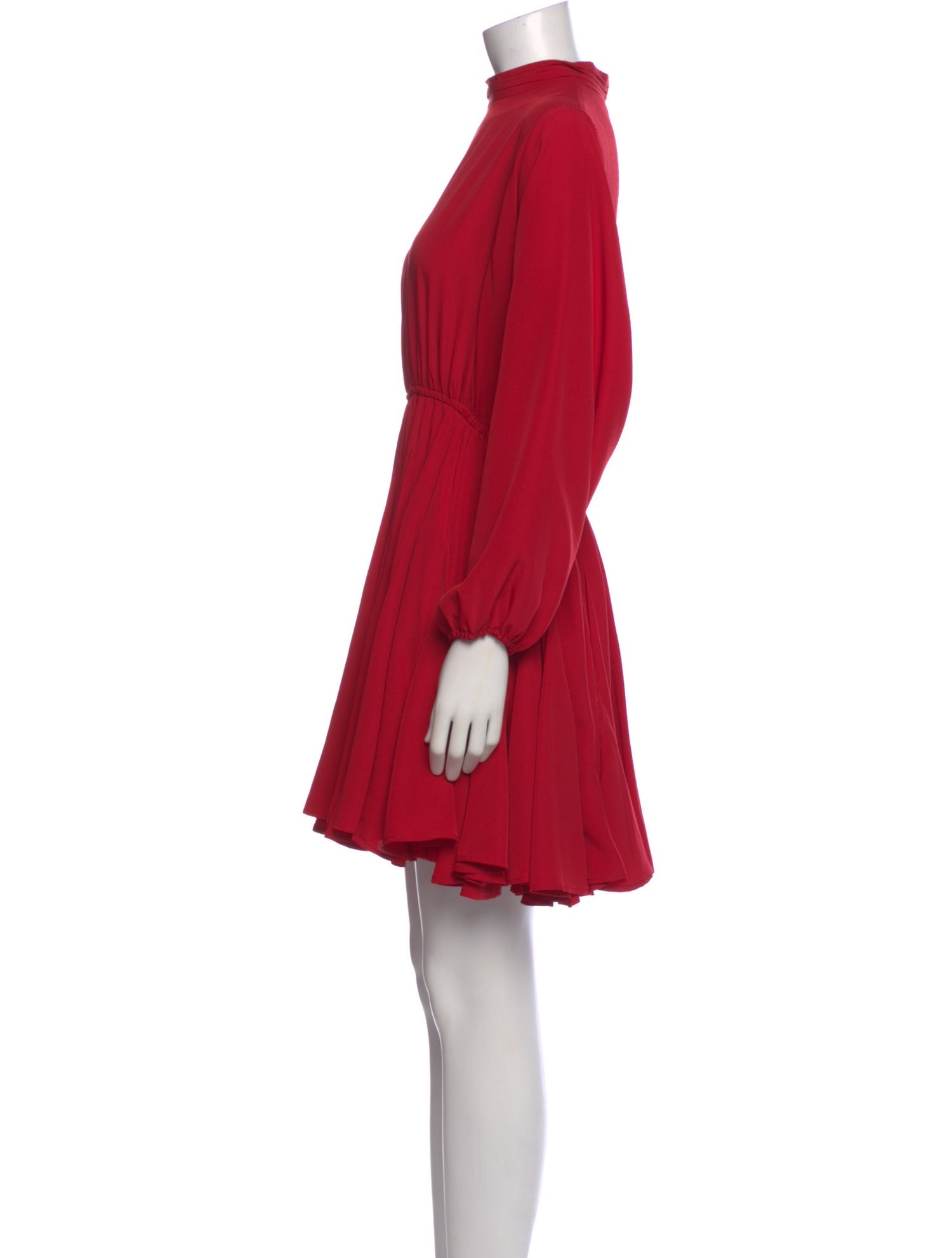 RHODE Mock Neck Mini Dress