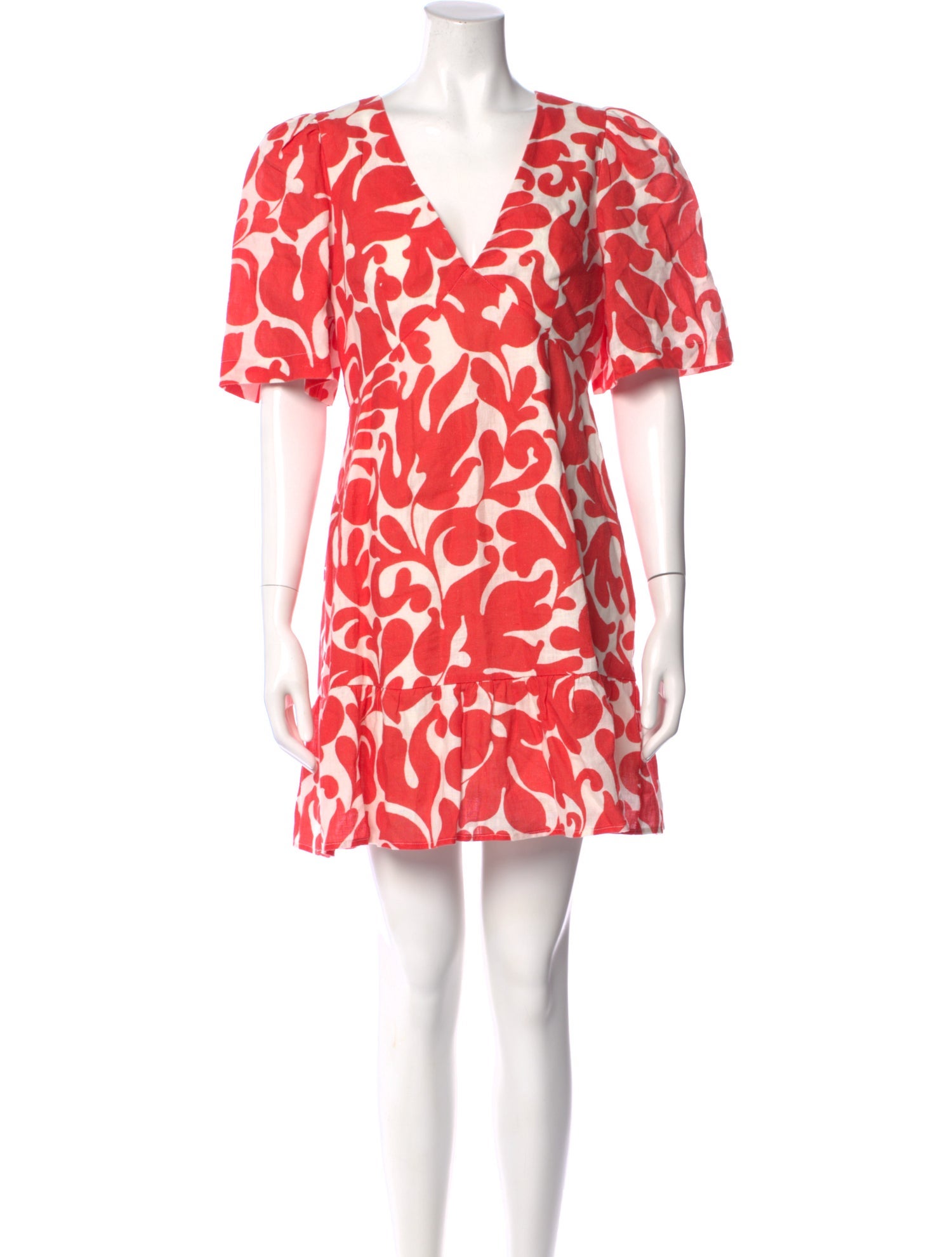 RHODE Linen Mini Dress