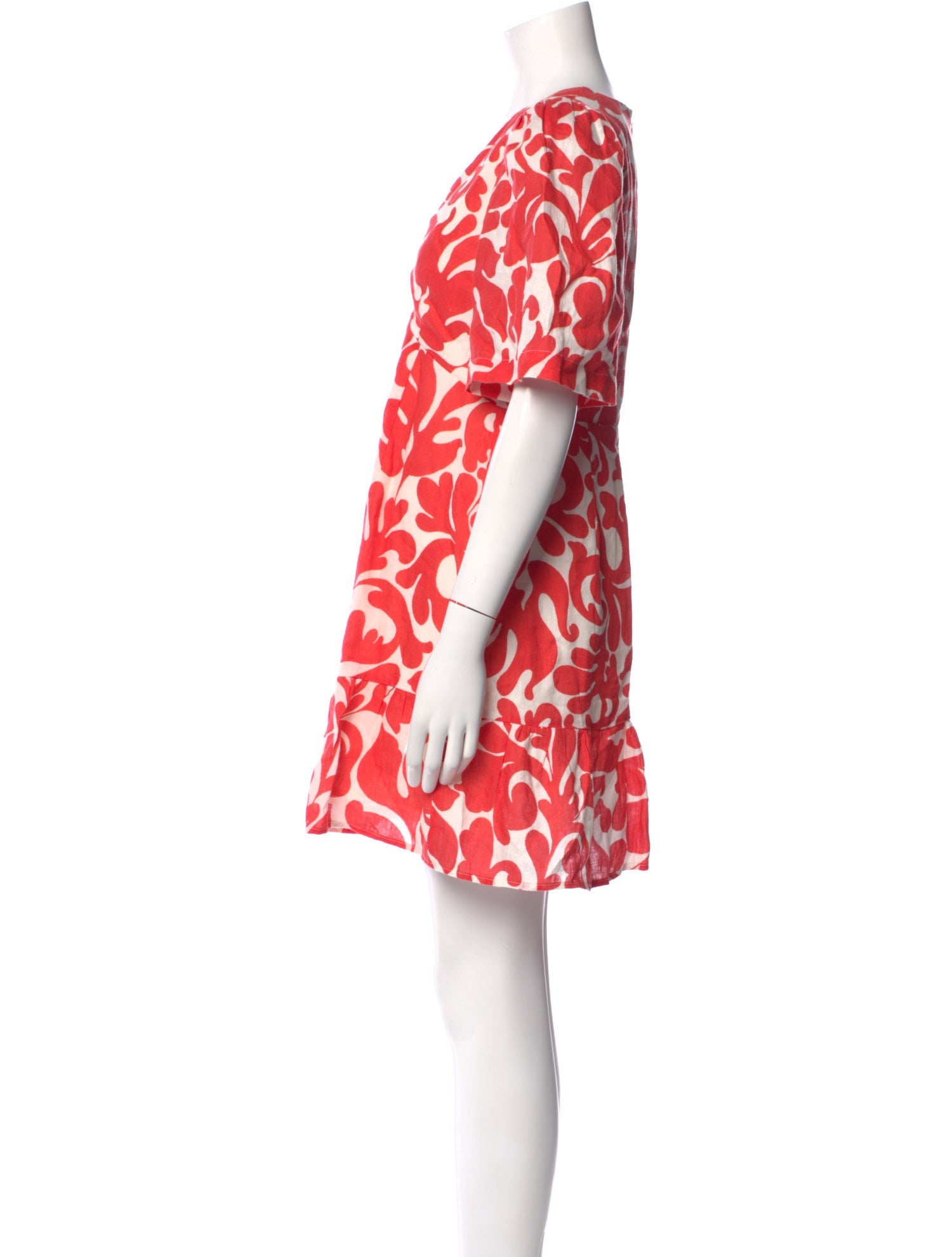 RHODE Linen Mini Dress