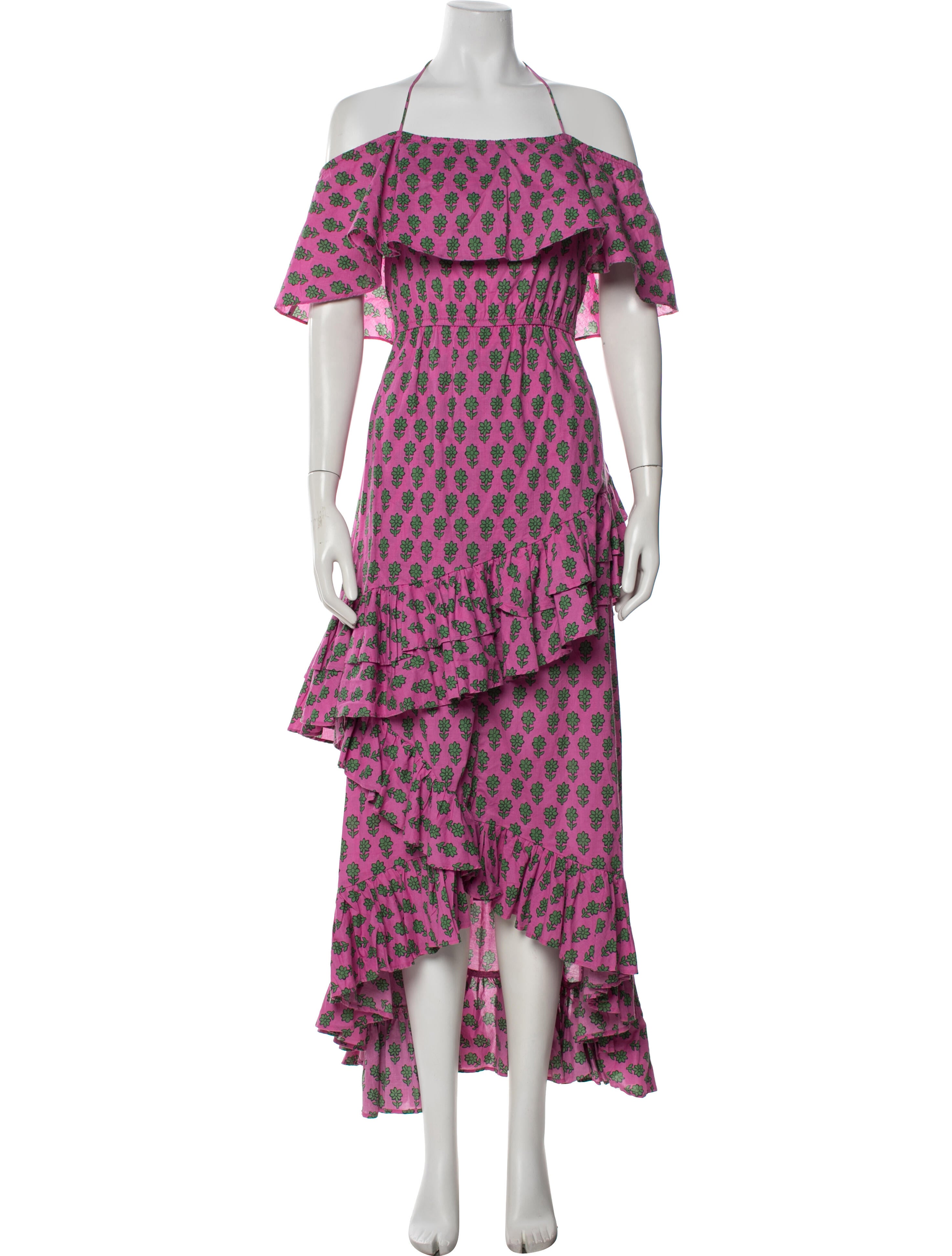 rhode dress pink Rhode Rhode- Pia Dress- Pink Botanical Abstract