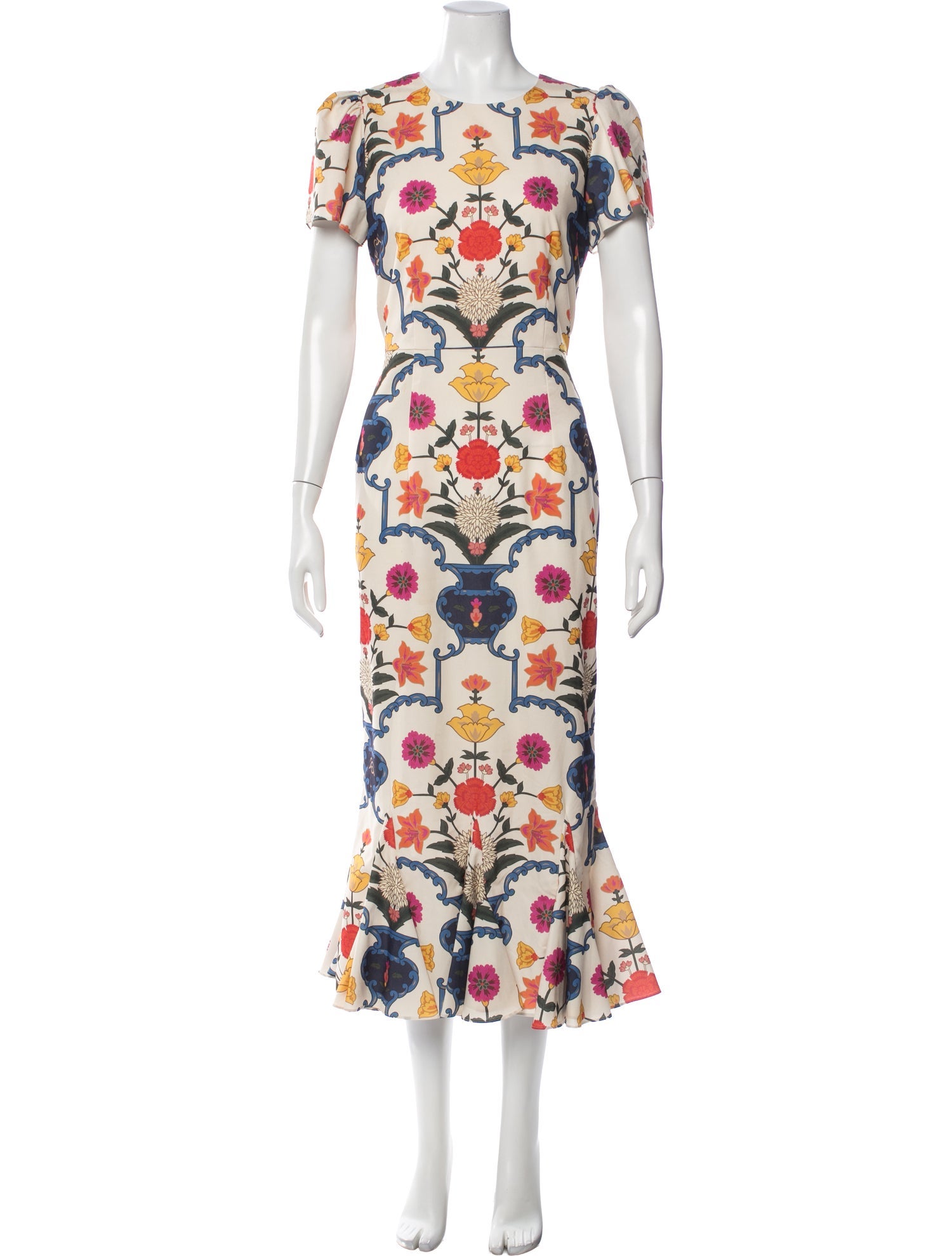 rhode midi dress RHODE Fiona Wrap Midi Dress