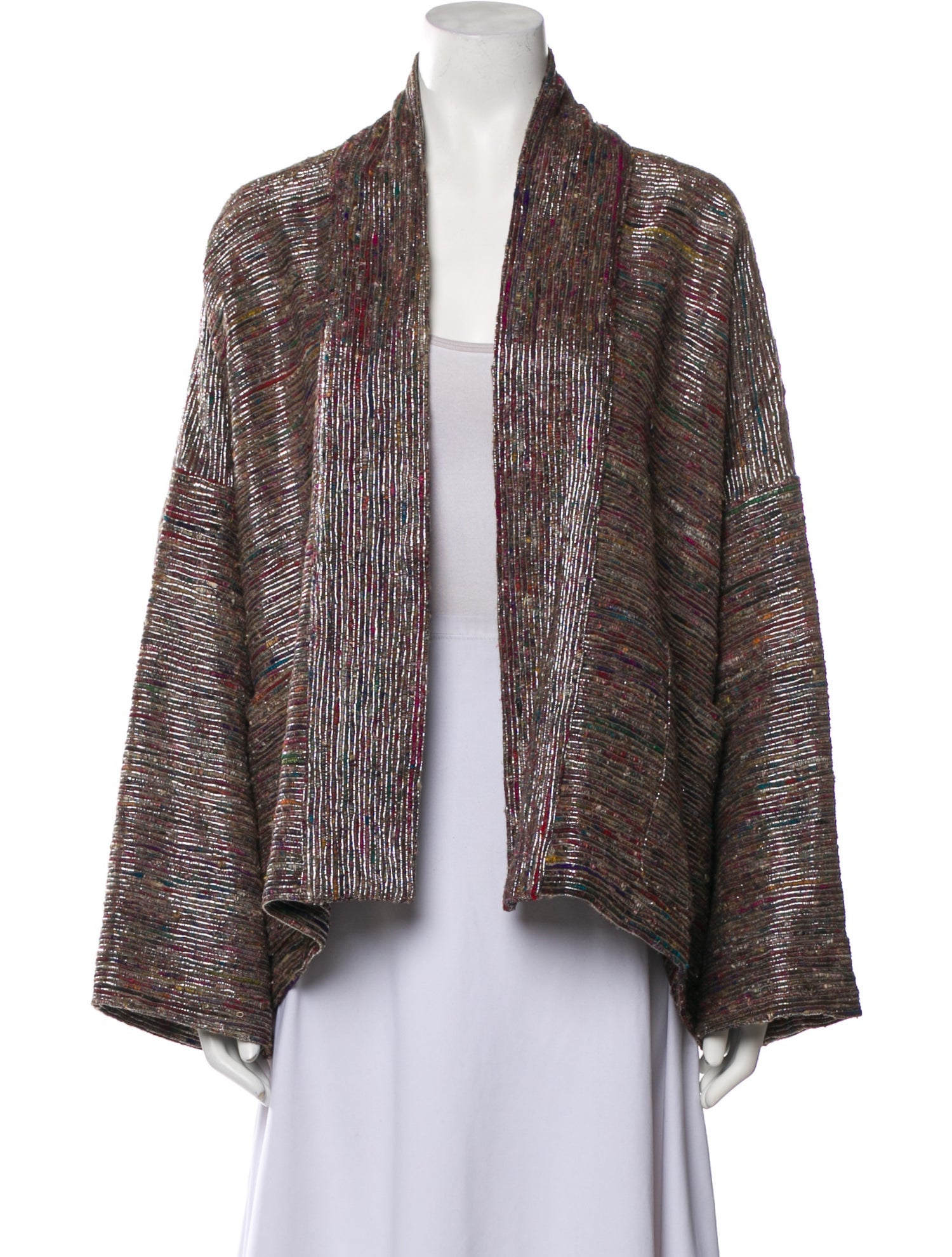 Romeo Hunte Silk Striped Jacket