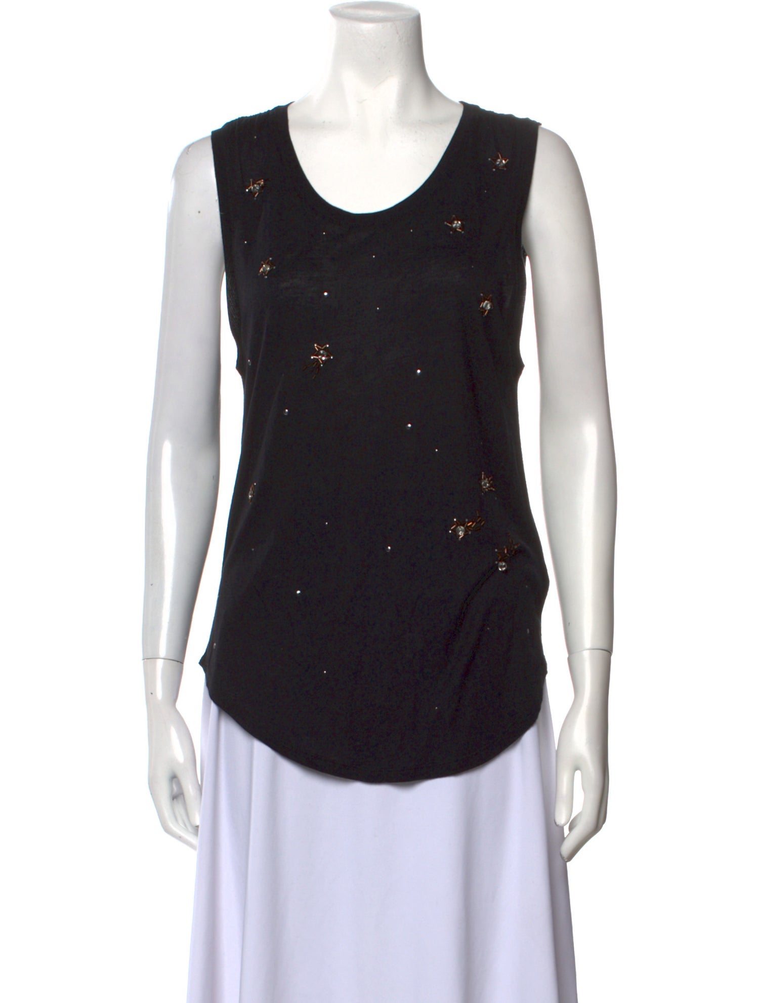 Rosie HW x Paige Scoop Neck Sleeveless Top