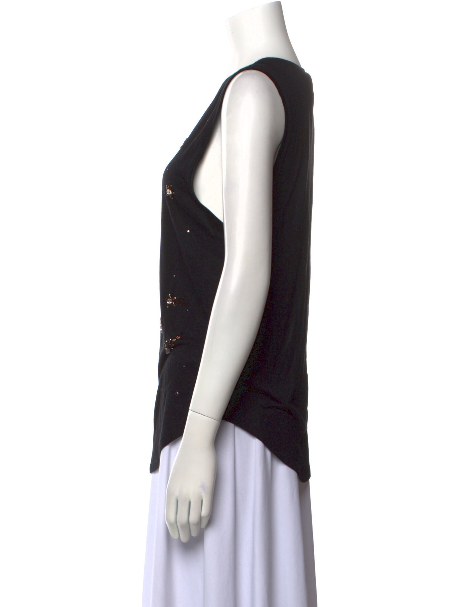 Rosie HW x Paige Scoop Neck Sleeveless Top