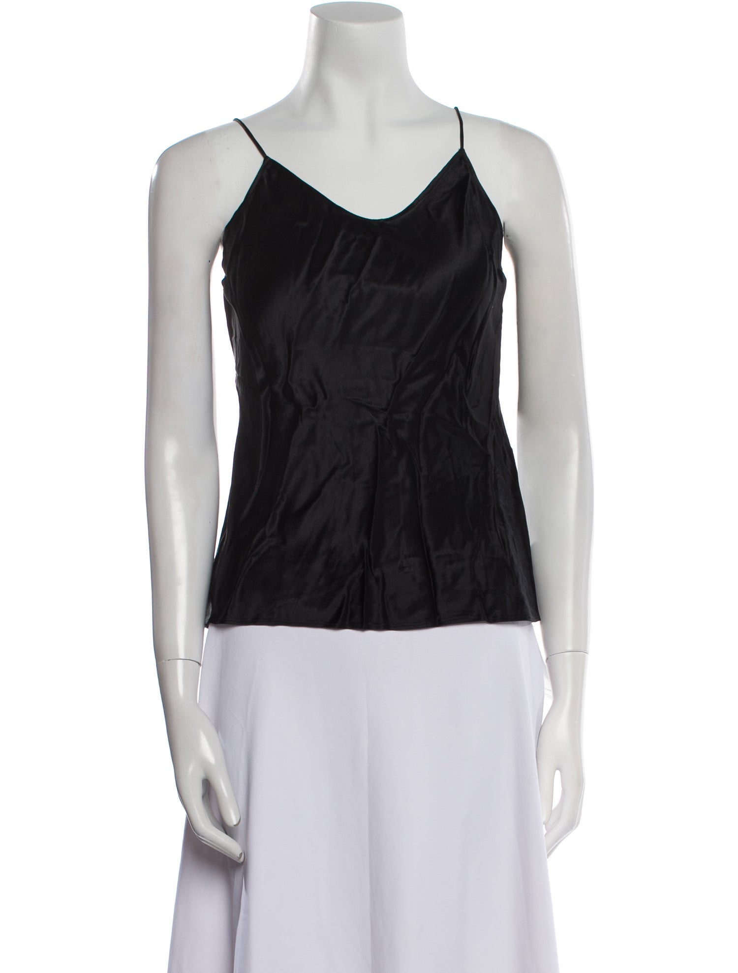 Rosie HW x Paige Silk V-Neck Top