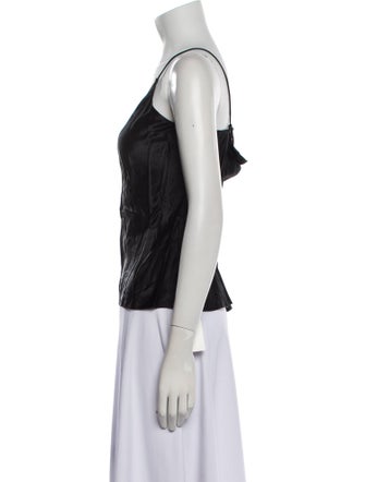 Rosie HW x Paige Silk V-Neck Top