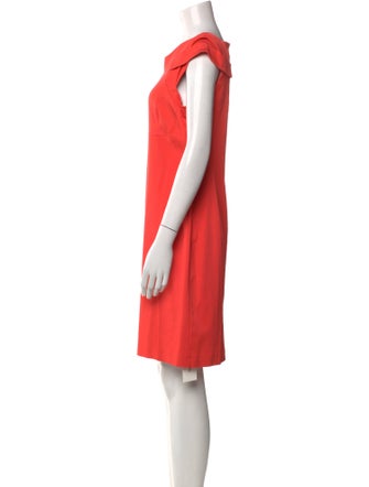 Reiss Bateau Neckline Mini Dress
