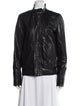 Reiss Leather Biker Jacket