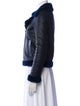 Reiss Shearling Biker Jacket