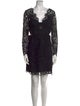 Reiss Lace Pattern Mini Dress