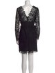 Reiss Lace Pattern Mini Dress