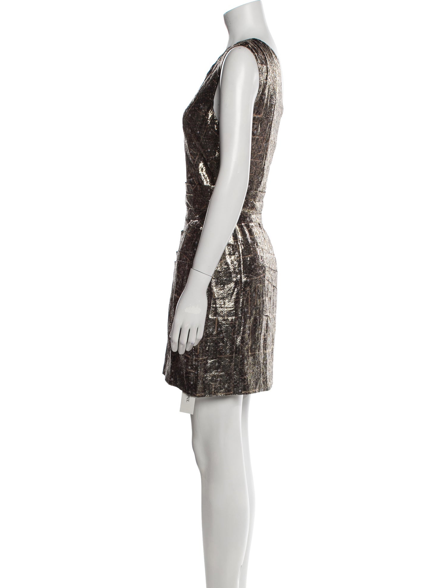 Reiss One-Shoulder Mini Dress w/ Tags