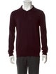 Reiss Wool Crew Neck Polo Sweater
