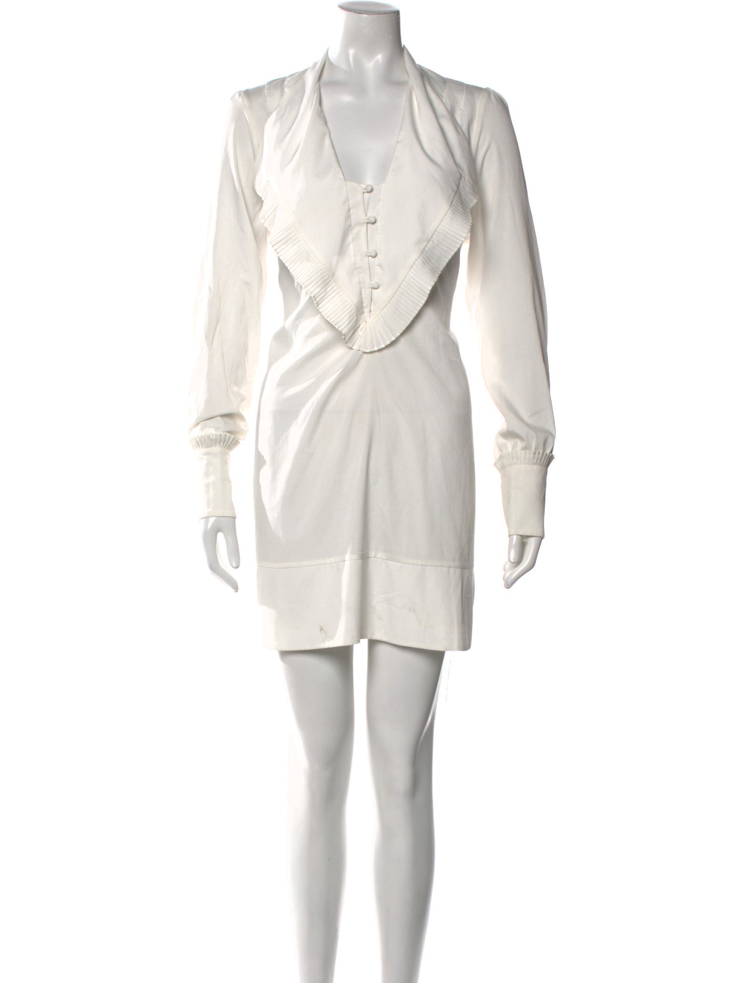 Reiss V-Neck Mini Dress