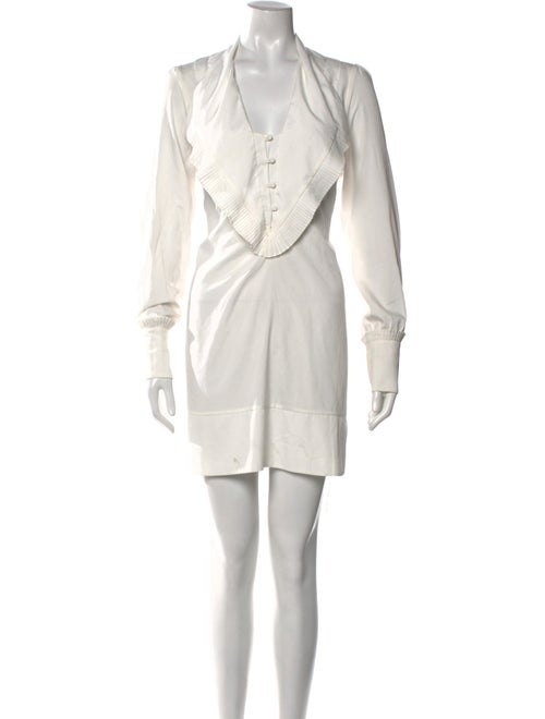 Reiss V-Neck Mini Dress