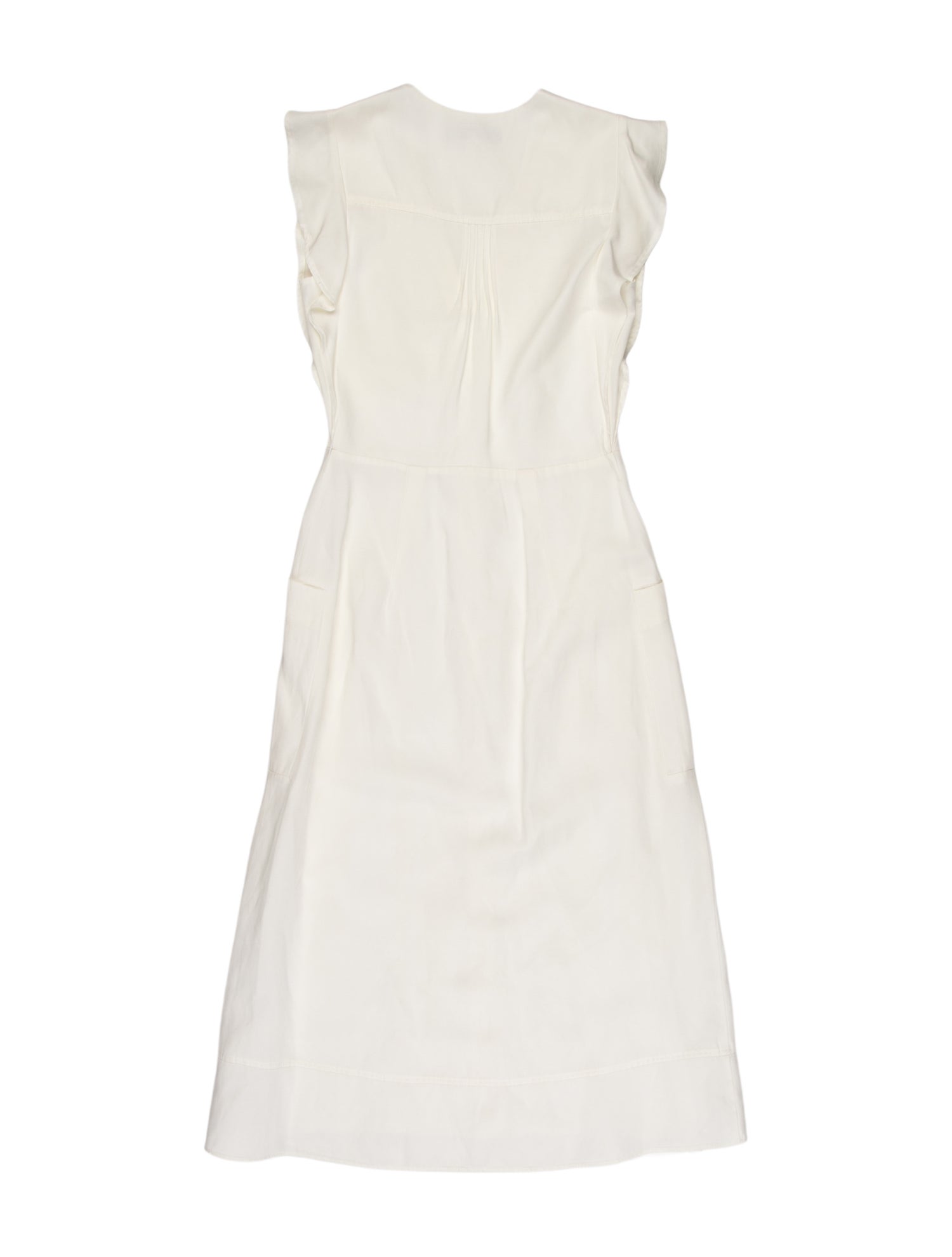 Reiss Mock Neck Midi Length Dress