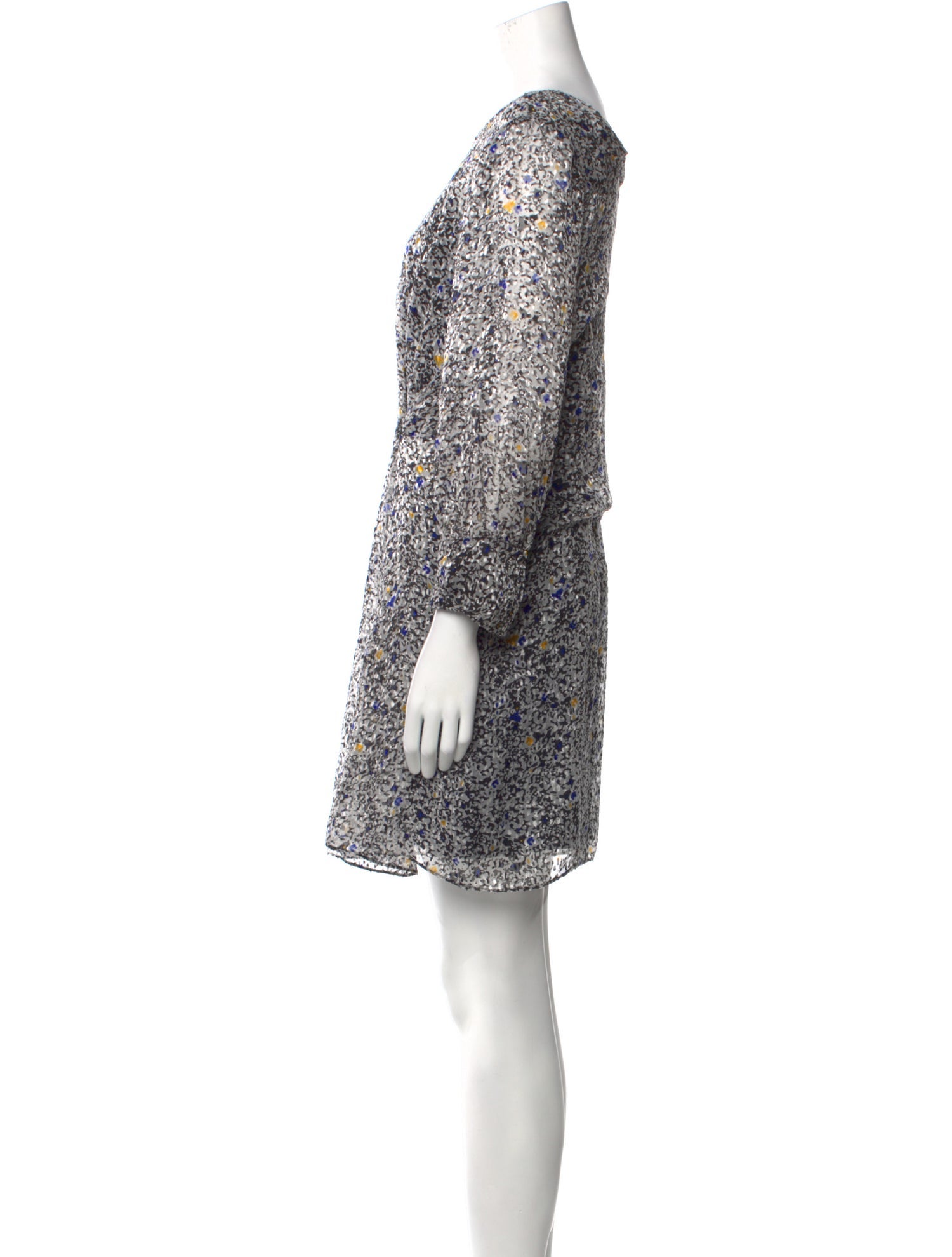 Reiss Printed Mini Dress