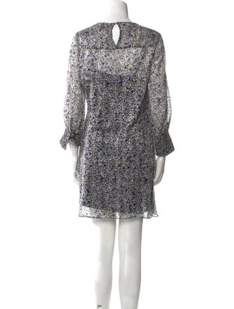 Reiss Printed Mini Dress